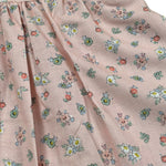 Laranjinha Abito Tinta Unita con Stampa Fiori per Bambina 92950V5817R51J ROSA LARANJINHA 