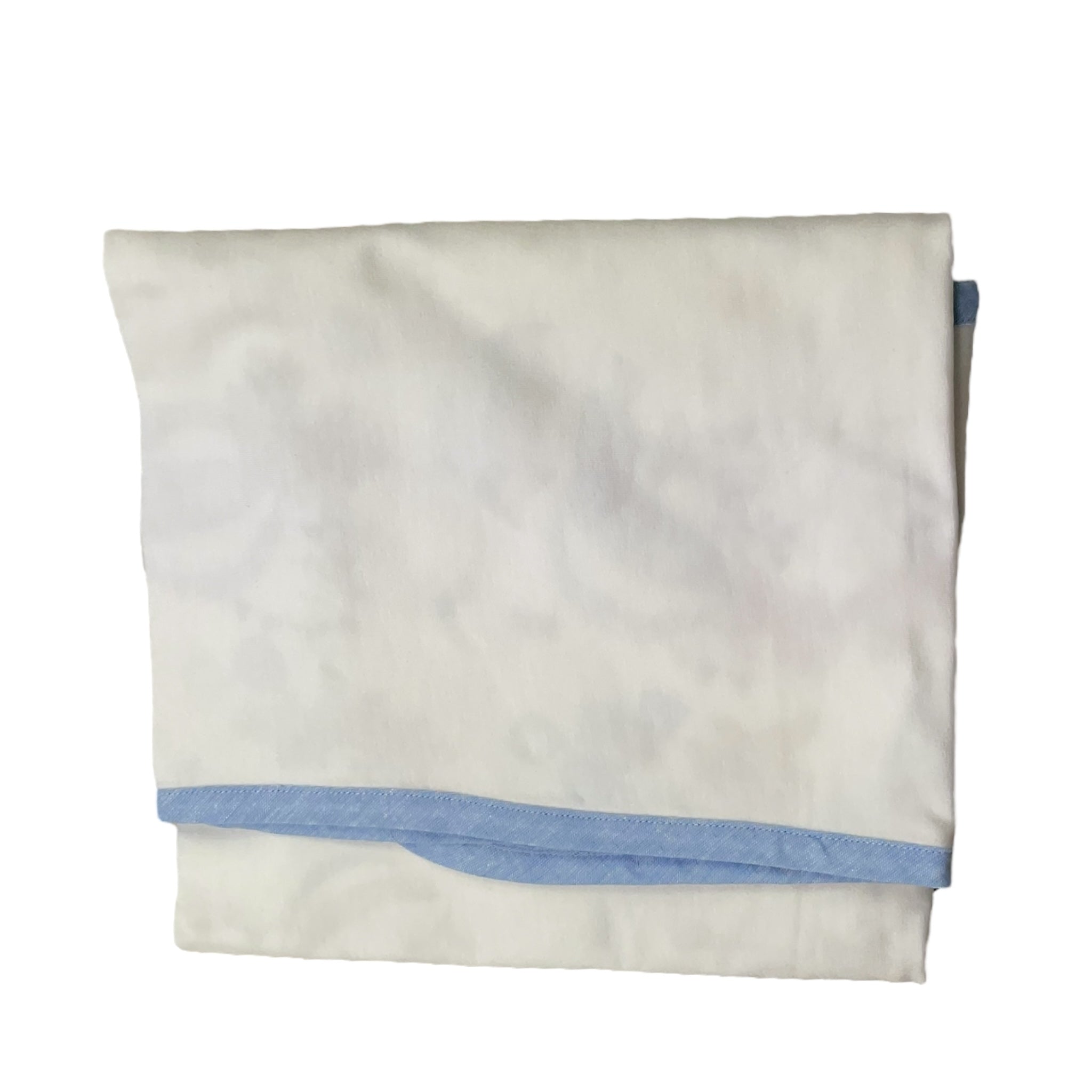 Le Bebe' Coperta Tinta Unita con Stampa per Neonato LBB4889 BIANCO LE BEBE' 