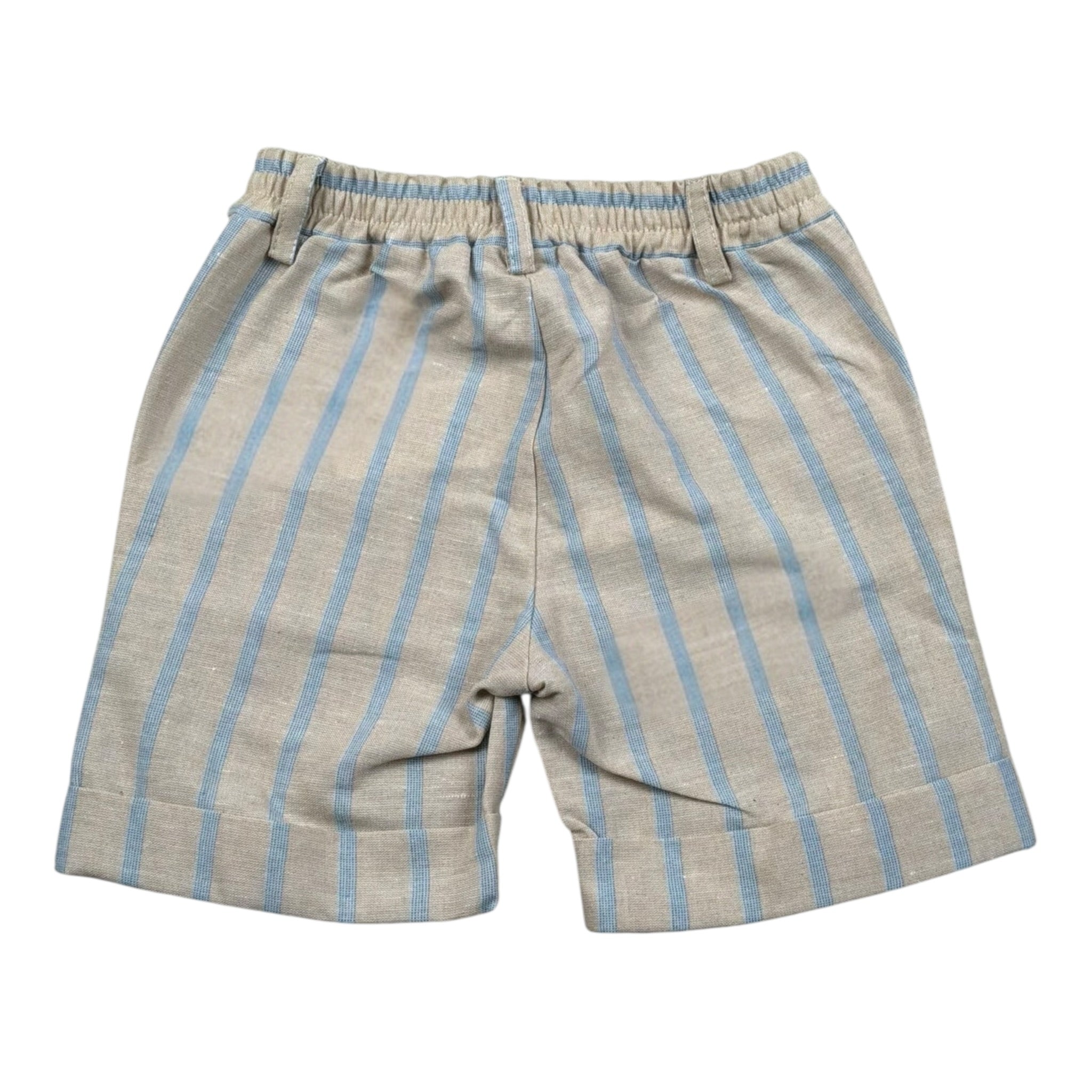 Le Bebe Bermuda Tinta Unita Fantasia A Righe per Neonato LBB4936 BEIGE LE BEBE 