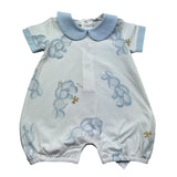 Le Bebe Pagliaccetto Mezza Manica Tinta Unita per Neonato LBB5255 BIANCO LE BEBE 