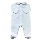 Le Bebe Tutina Manica Lunga Tinta Unita  per Neonato LBB5260 BIANCO LE BEBE 