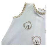 Le Bebe Pagliaccetto Giromanica Tinta Unita per Neonato LBB5283 BIANCO LE BEBE 