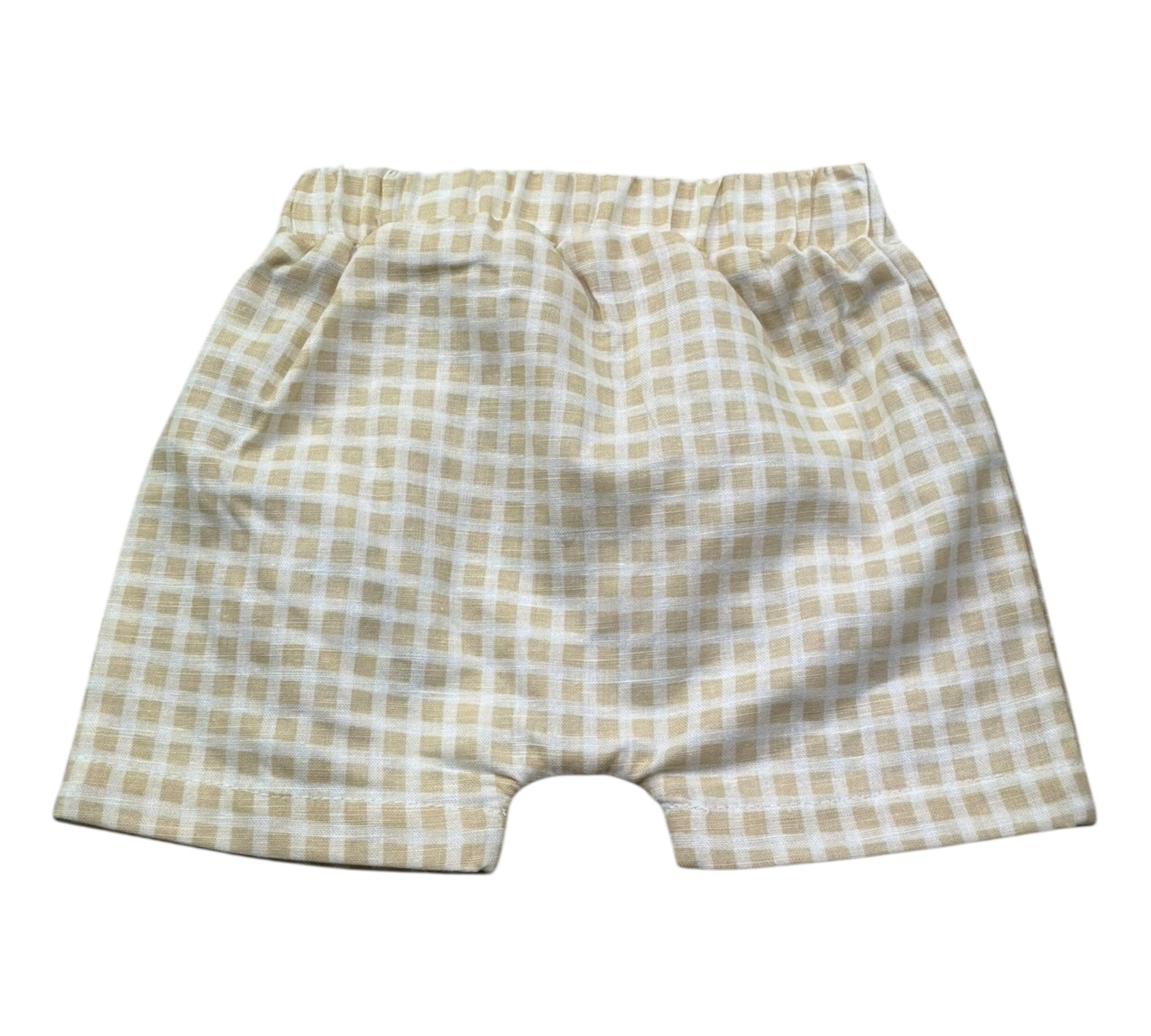 Le Bebe Bermuda Fantasia Quadretti per Neonato LBB5292 GIALLO LE BEBE 