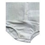 Le Bebe Camicia Body Mezza Manica Tinta Unita per Neonato LBB5321 BIANCO LE BEBE 