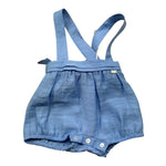Le Bebe Pagliaccetto Tinta Unita  per Neonato LBB5376 AZZURRO LE BEBE 
