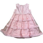 Le Bebe Abito Giromanica Tinta Unita per Neonata LBG0705 ROSA LE BEBE 