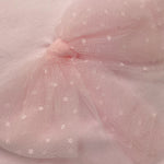 Le Bebe Coperta Tinta Unita con Applicazioni per Neonata LBG5604 ROSA LE BEBE 