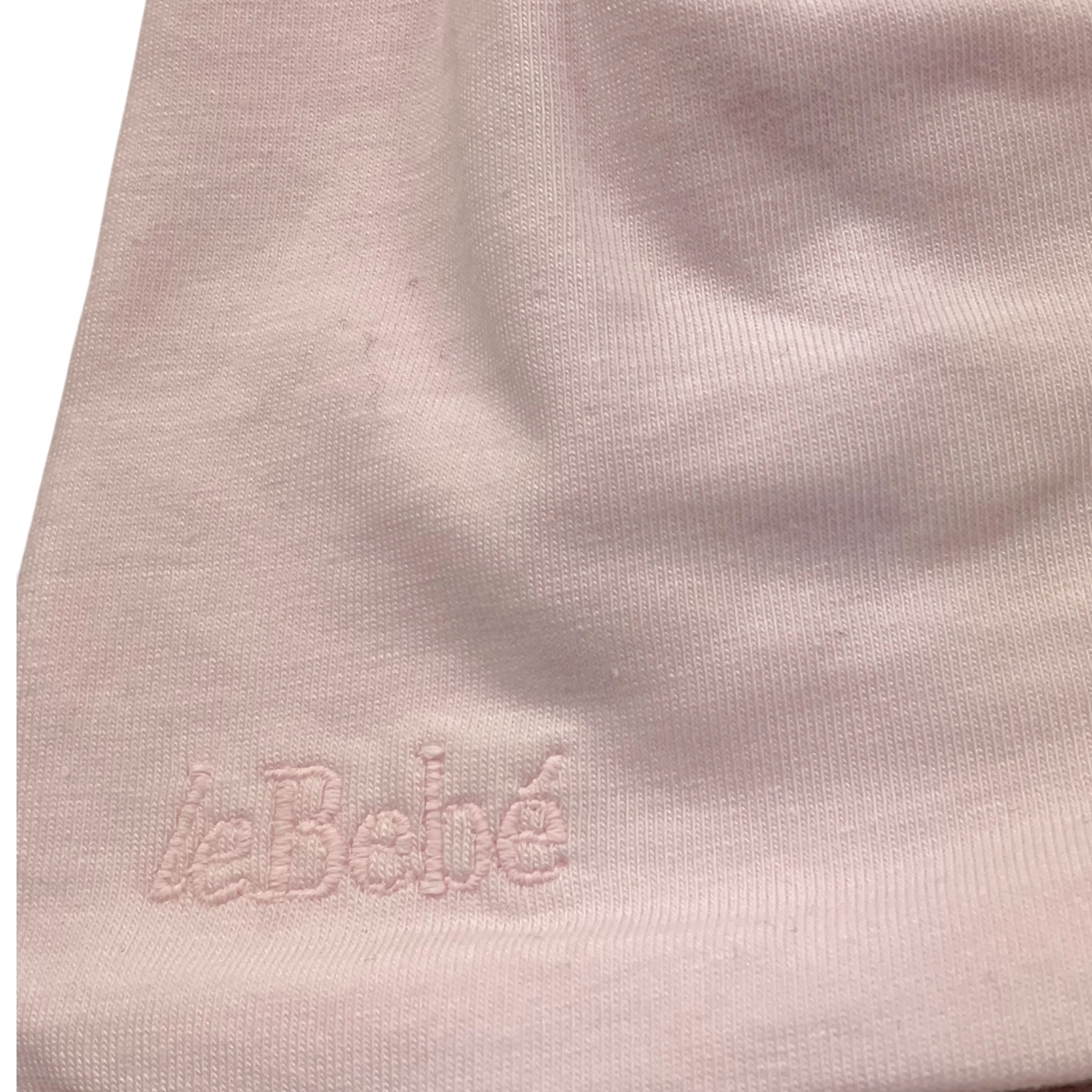 Le Bebe' Cappello Tinta Unita con Paillettes per Neonata LBG5607 ROSA LE BEBE' 