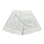 Le Bebe Bermuda Tinta Unita con Elastico In Vita per Bambino LBG5827J PANNA LE BEBE 