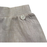 Le Bebe Short Tinta Unita con Elastico In Vita per Neonata LBG6389 BEIGE LE BEBE 