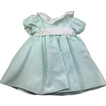 Le Bebe Abito Mezza Manica Tinta Unita  per Neonata LBG6436 VERDE ACQUA LE BEBE 