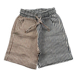 Le Bebe' Bermuda Bicolore con Fantasia A Righe Beige per Neonato LBB3646 BEIGE LE BEBE' 