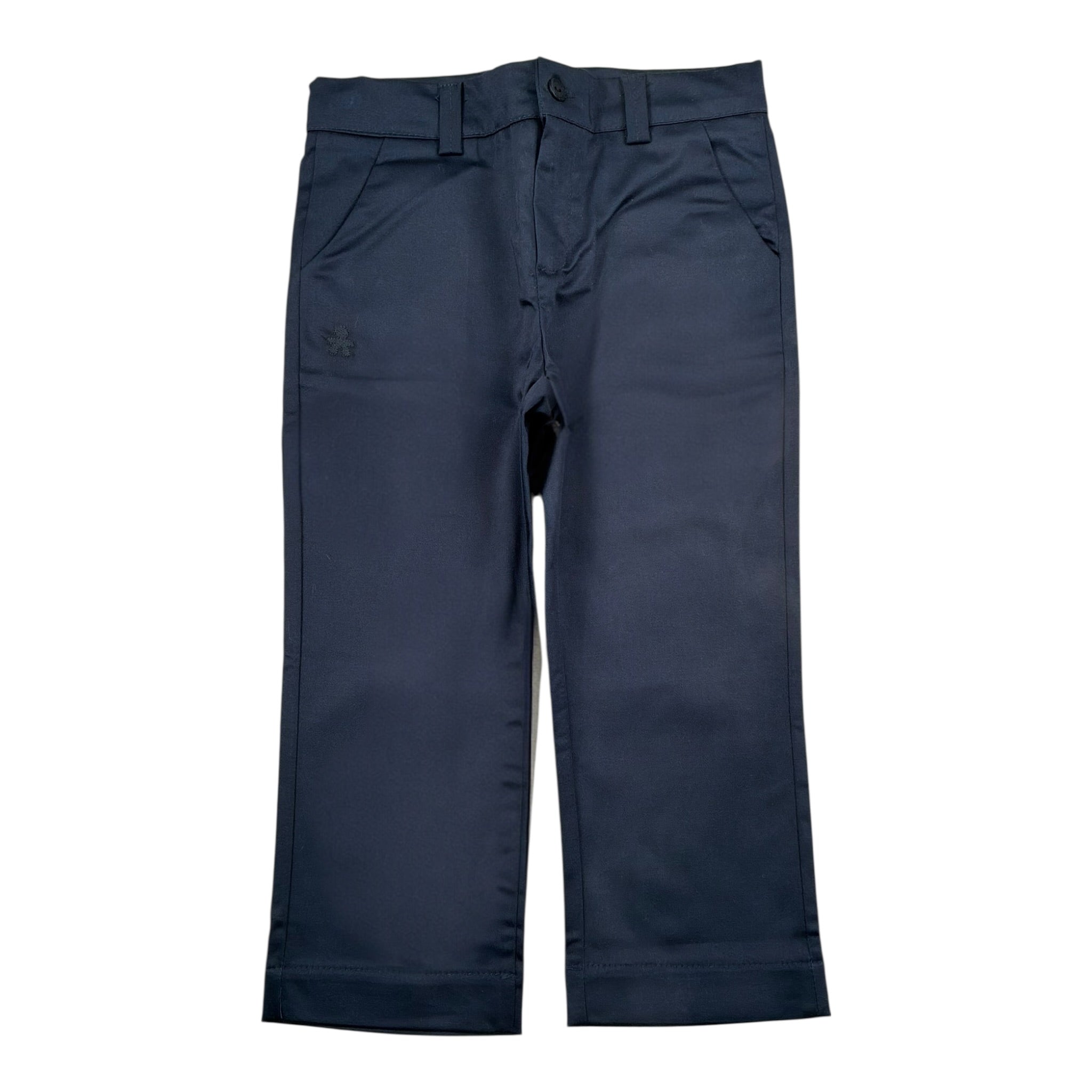 Le Bebe' Pantalone tinta unita con Girovita Regolabile Blu per Neonato LBB3674 BLU LE BEBE' 