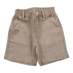 Le Bebe' Bermuda tinta unita con Elastico In Vita Beige per Neonato LBB4027 BEIGE LE BEBE' 