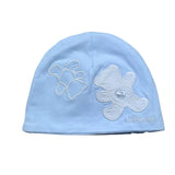 Le Bebe' Cappello Tinta Unita con Stampa per Neonato LBB5295 AZZURRO LE BEBE' 