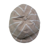 Le Bebe' Cappello Modello Coppola Tinta Unita con Fantasia per Neonato LBB5392 BISCOTTO LE BEBE' 