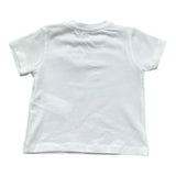 Le Bebe' T-Shirt Girocollo Tinta Unita con Stampa per Neonato LBB5418 BIANCO LE BEBE' 