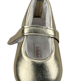 Le Bebe' Ballerina tinta unita con Strappi Oro per Neonata LBG4659 ORO LE BEBE' 