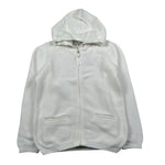 Le Coconne Felpa In Filo con Zip E Cappuccio Tinta Unita per Bambino LCN1112 BIANCO LE COCONNE 