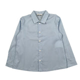 Le Coconne Camicia Manica Lunga Tinta Unita per Bambina LCN1219 AZZURRO LE COCONNE 