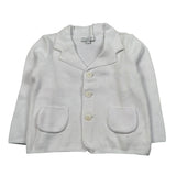 Le Coconne Giacca Tinta Unita In Filo per Neonato LCN1460 BIANCO LE COCONNE 