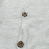 Le Coconne Cardigan Tinta Unita con Bottoni In Contrasto per Neonato LCN1592 BIANCO LE COCONNE 