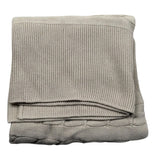 Le Coconne Coperta Tinta Unita con Ricami per Neonato LCN2584 BEIGE LE COCONNE 