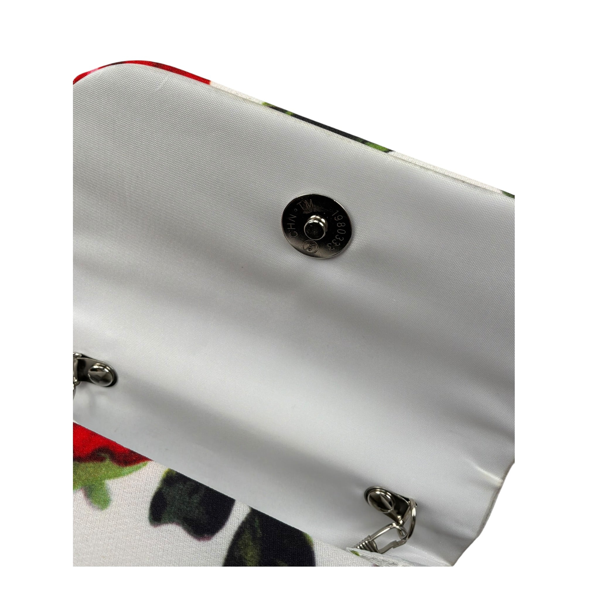 Les Gamins Borsa Tinta Unita con Stampa per Bambina 60755 BIANCO LES GAMINS 