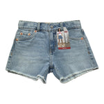 Levi'S Short Tinta Unita In Denim per Bambina 34EM220K AZZURRO LEVI'S 