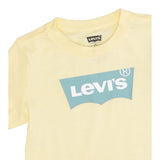Levi'S T-Shirt Girocollo tinta unita con Logo Giallo per Bambino 6E8157JXXXX GIALLO LEVI'S 
