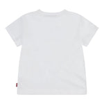 Levi'S T-Shirt Girocollo Tinta Unita con Logo per Neonato 6EM318 BIANCO LEVI'S 