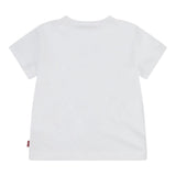 Levi'S T-Shirt Girocollo Tinta Unita con Logo per Neonato 6EM318 BIANCO LEVI'S 