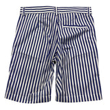 Little Bear Bermuda Tinta Unita con Fantasia A Righe per Bambino 82100 BIANCO LITTLE BEAR 