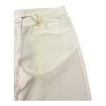 Little Bear Pantalone Tinta Unita Modello A Zampa per Neonata 8214N PANNA LITTLE BEAR 