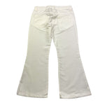 Little Bear Pantalone Tinta Unita Modello A Zampa per Bambina 8214 PANNA LITTLE BEAR 