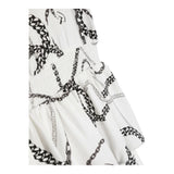 Liu Jo Abito Mezza Manica Tinta Unita con Stampe per Bambina GA3163 BIANCO LIU JO 