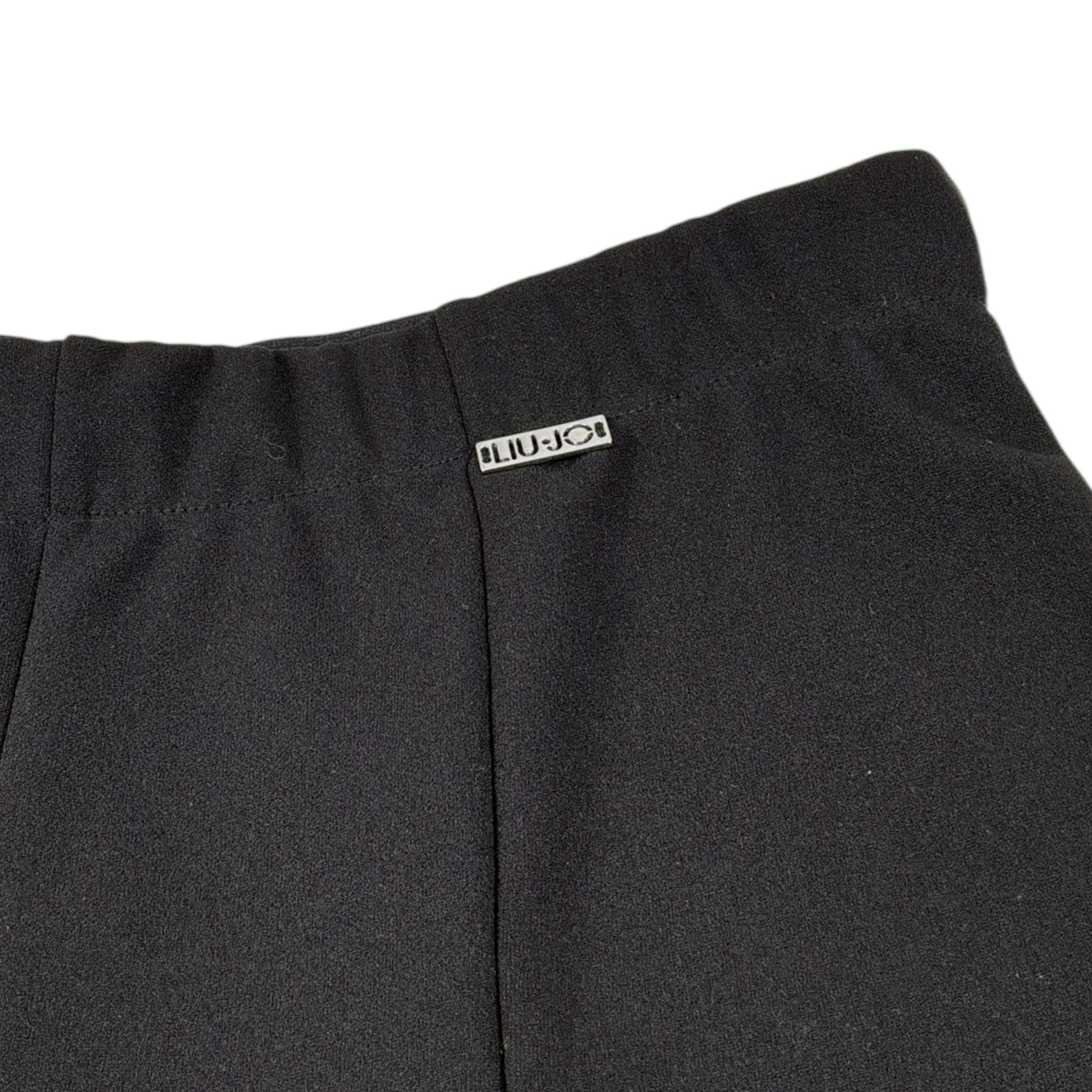 Liu Jo Pantalone Modello A Zampa tinta unita Nero per Bambina GA4046 NERO LIU JO 