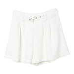 Liu Jo Short Tinta Unita con Cinturino per Bambina GA5033 BIANCO LIU JO 