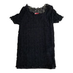 Liu Jo Abito Mezza Manica Tinta Unita  per Bambina GA5061 NERO LIU JO 