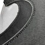 Liu Jo T-Shirt Girocollo Tinta Unita con Applicazione per Bambina GA5067 NERO LIU JO 