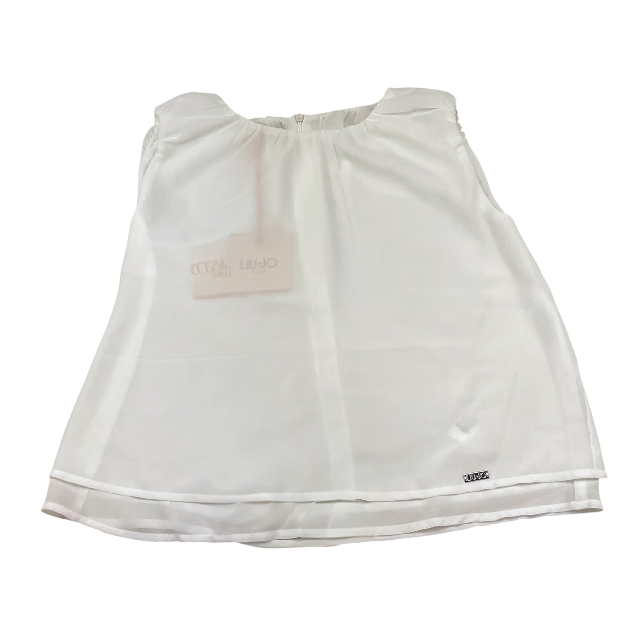 Liu Jo Camicia Giromanica Tinta Unita per Bambina GA5126 BIANCO LIU JO 