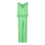 Liu Jo Tuta Tinta Unita con Frange per Bambina GA5134X VERDE LIU JO 
