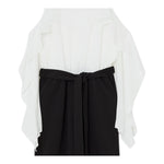 Liu Jo Tuta Bicolore Manica Lunga per Bambina GA5157 BIANCO/NERO LIU JO 