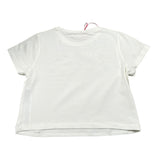 Liu Jo T-Shirt Tinta Unita con Applicazioni per Bambina GA5162 BIANCO LIU JO 