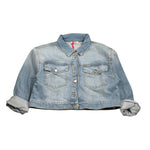 Liu Jo Giubbino In Denim Tinta Unita per Bambina GA5180XXX AZZURRO LIU JO 