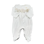 Liu Jo Tutina Tinta Unita con Applicazioni per Neonata H18059 BIANCO LIU JO 