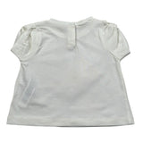 Liu Jo T-Shirt Girocollo tinta unita con Stampa Bianco per Neonata HA4057 BIANCO LIU JO 