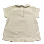 Liu Jo T-Shirt Girocollo Tinta Unita con Stampe per Neonata HA5045 BIANCO LIU JO 