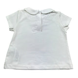 Liu Jo T-Shirt Girocollo Tinta Unita con Stampa per Neonata HA5065 BIANCO LIU JO 