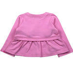 Liu Jo Felpa con Zip Tinta Unita con Ricamo per Neonata HA5084 ROSA LIU JO 